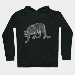 Mountain Lion Ghost Hoodie